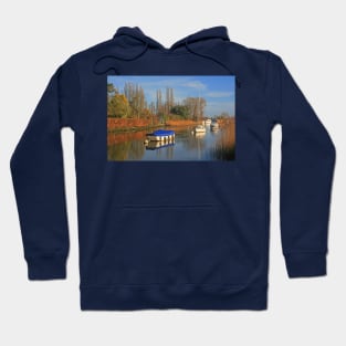 River Frome, Wareham, January 2022 Hoodie